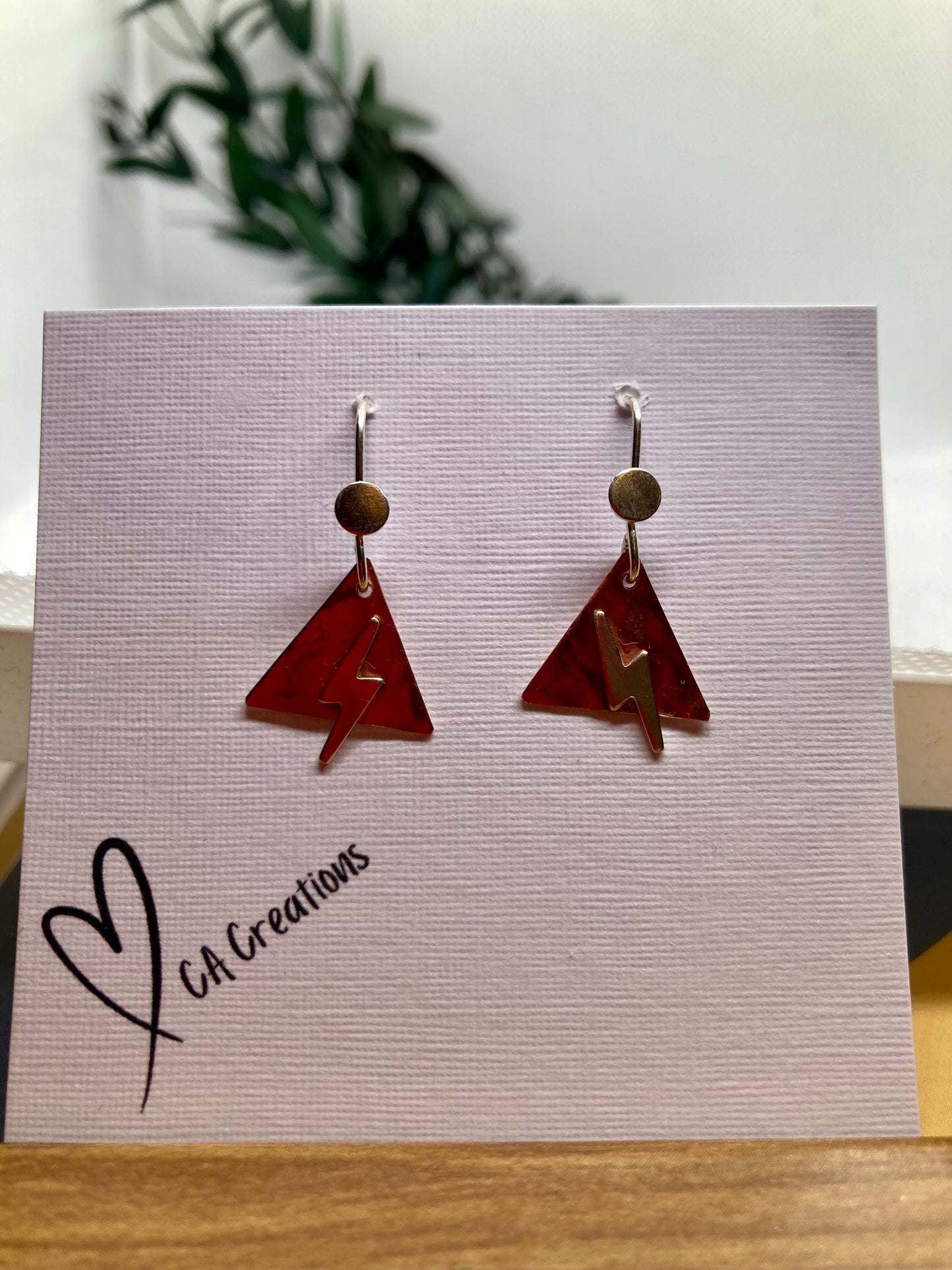 Triangle Earrings